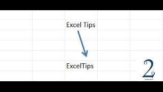 How to remove spaces in Excel (also works in other Office programs)