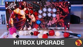 Hitbox Upgrade - New Street Fighter 6 Art and Qanba Gravity KS Button - Nightstick Customization