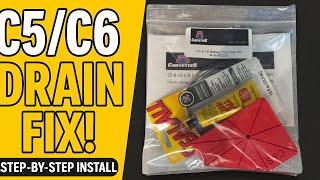 C5/C6 Corvette Battery Tray Drain Installation: A Corvette How-To