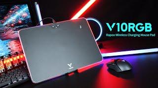 Rapoo V10RGB Hard Wireless Charging Mouse Pad