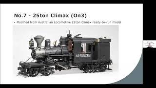 International Model Locomotive Super-detailing Extravaganza at the 4dPNR Whidbey Clinic