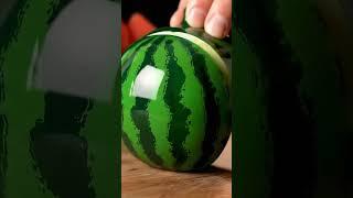 Satisfying Glass Watermelon Cut  | ASMR Series