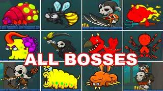 Super Aldo's World - All Bosses | Beating ALL BOSSES