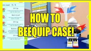 HOW TO GET THE BEEQUIP CASE(Bee Swarm Simulator) BEESMAS UPDATE 2