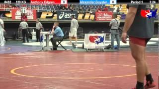 Last Chance Qual. 120 KG: Anthony Edgren (unattached) vs. Alexander Guyster (S.D. State)