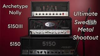 Peavey 5150 vs EVH 5150III vs Neural DSP Nolly metal test (Dark Tranquillity - Terminus cover)