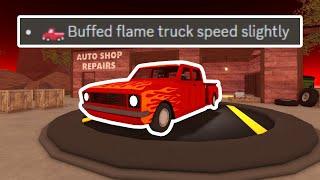 Dusty Trip | Buffed Flame Truck Speed Test