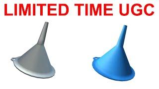 IRON FUNNEL LIMITED TIME ROBLOX UGC