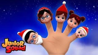 Семья пальчиков санта-клауса | Рождественская музыка для детей | Kids Tv Russia | Детский сад