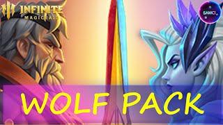 WolF Pack Арена гильдии Стихийный город INFINITE MAGICRAID IMR ИМР