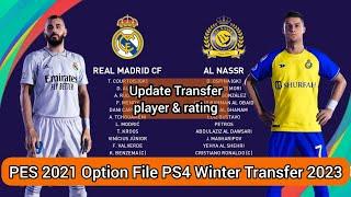 PES 2021 Option File PS4 Winter Transfer 2023