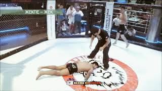 МУЗАФФАР РАДЖАБОВ  ПРОТИВ  МЫКТЫБЕК  МАМАСАЛИЕВ! MUZAFFAR RAJABOV AGAINST MYKTYBEK MAMASALIEV ! UFC!