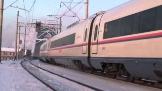 Sapsan high speed train Russia RZD