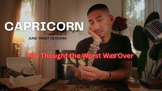 CAPRICORN 🫣 This Reading Could Save You! JUNE TAROT CARD READING