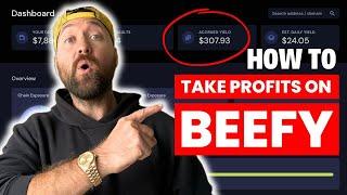 How To Take PROFITS On BEEFY | Crypto Passive Income