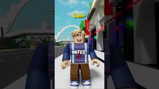 Roblox Ama Sınırlı Nefes Hakkım Var!  #shorts