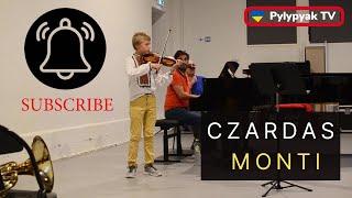 Czardas by Vittorio Monti - Violin and Piano - Pylypyak TV