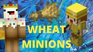 GUIDE TO WHEAT MINIONS! (Hypixel Skyblock)