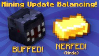 Mining Update Balancing! Scatha & Event Buffs! Gold Nerfed! (kinda) + More! (Hypixel Skyblock News)