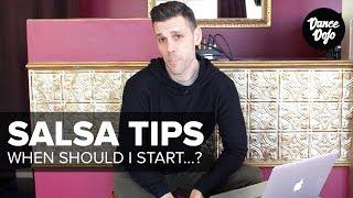 Salsa Tips: "When should I start social dancing?" | TheDanceDojo.com