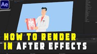 How to Export Video in After Effects | After Effects Tutorial