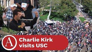 Charlie Kirk visits USC | ATVN Monday March 3, 2025