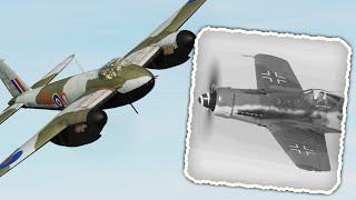 His IQ Is -1942 (Mosquito FB VI VS FW 190 D-9) [DCS Dogfight]