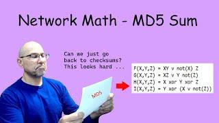 Network Math - Message Digest (MD) 5