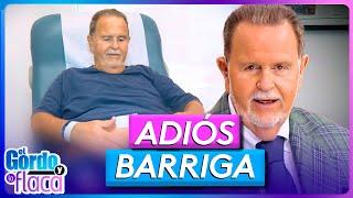 Raúl de Molina shows off his results after removing 15 pounds of belly fat | El Gordo y La Flaca