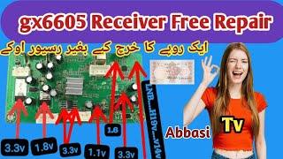 how to gx6605s F1F2 Receiver Red Light Problem Repair, GX6605s Receiver Redlight Falut solve