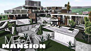 Bloxburg: Mega Mansion Modern House | House Build | Roblox