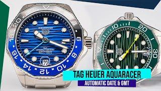 TAG Heuer Aquaracer Automatic Date and GMT: A Blend of Elegance and Functionality