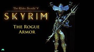 skyrim special edition The Rogue Armor HDT showcase [HD]