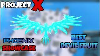 Project X - Showcase Phoenix Best devil fruit in game - ROBLOX