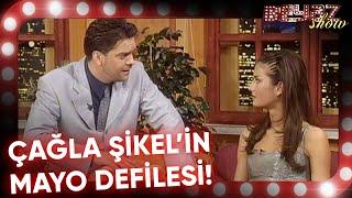 Çağla Şikel'in Mayo Defilesi! - Beyaz Show - Beyaz Show