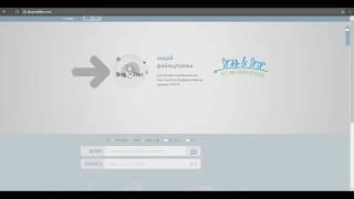 Как передать фотографии: загрузка файлов на DropMeFiles.com вариант 1.
