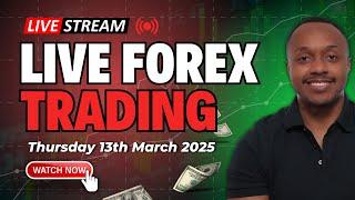 Live Forex Trading Session and Chart Analysis 13th March 2025 | London Session