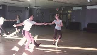 Lindy Hop Social Dance - Rachel McMullin & Kevin Clark