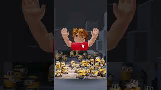 Try not to laugh while watching MINIONS #roblox #shorts #robloxedit