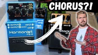 The Boss PS-6 Harmonist has a Chorus mode?