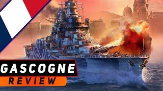 ЛИНКОР GASCOGNE! МОЩЬ РЕСПУБЛИКИ НА ВОСЬМОМ? МИР КОРАБЛЕЙ/WORLD OF WARSHIPS