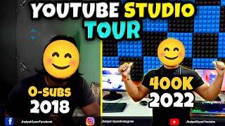 Jhatpat Gyan YouTube Studio Setup Tour 2022 | YouTube Journey 0 to 400K Subscribers