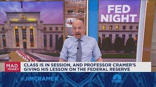 Jim Cramer breaks down all things Federal Reserve before Wednesday's rate decision