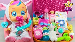 How to prepare DIAPER BAG and LUNCH BAG for CRYING BABIES Magic Tears UNICORN