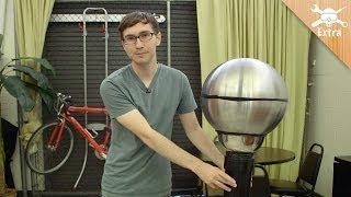 How to Make An Easy Van de Graaff Generator - DIY Extra