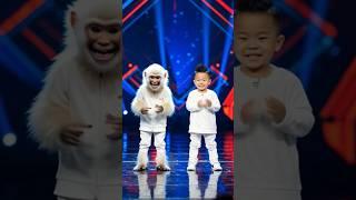  MONKEY & CHILD TRANSFORM into TWINS?! | UNBELIEVABLE AGT Magic! #agt2025 #americasgottalent