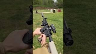The guns used in the Sicario border scene