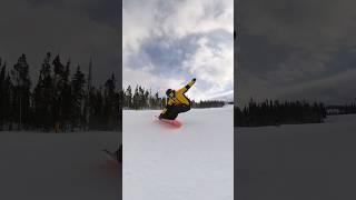 Smooth Snowboarding Move