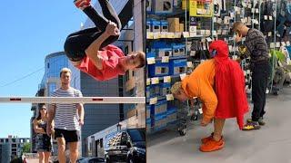 Epic Public Stunt Pranks || Best of Kirya Tiktok Compilation Video