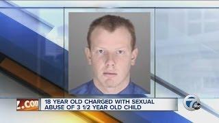 18-year-old charged with sexual abuse of 3-year-old child